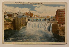 Vintage Postcard, Upper Falls, Genesee River, Rochester, New York picture