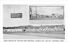 Vintage Postcard Exterior View Sunny Lane Motel Astoria Oregon 1959 picture