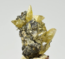 Calcite with Quartz - Casteel Mine, Iron Co., Missouri picture