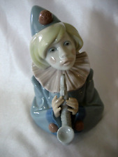 Lladro #5586 Clown Saxophone SAD NOTE Figurine Made in Spain picture