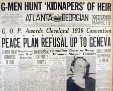 1935 newspaper w Early use of 