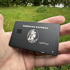 Centurion AMEX METAL Black Card FULL CHIP + STRIPE CUSTOM Metal Debit Card picture
