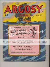Argosy Weekly November 30, 1940 Vintage Pulp Magazine Very Good Plus picture