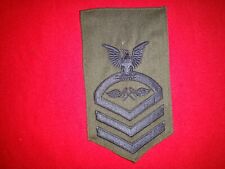 US Navy Chief Petty Officer CPO AVIATION STOREKEEPER Large Subdued Chevron picture