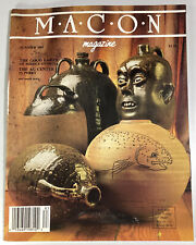 Macon Georgia Magazine 1989 RARE VHTF Pottery Kaolin Perry Hudson Marshall picture