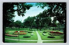 Minneapolis MN-Minnesota, Scenic Grandeur, Loring Park Gardens Vintage Postcard picture