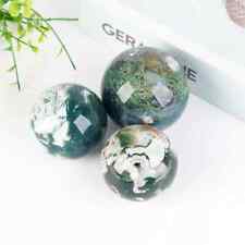1PC 5cm Natural Moss Agate Sphere Crystal Healing Crystal ball Home Decoration picture