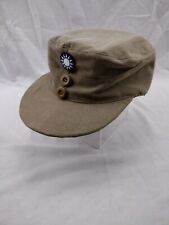 Original WWII Nationalist China Chinese M-43 Hat with Pin picture