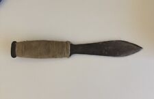 Vintage 1960s Oriental Malay Throwing Knife Tempered Steel Rare Japan picture