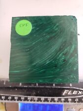 550 Gram Carving Block  Synthetic Malachite Cabochon Gemstone Resin Rough 545 picture