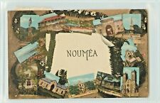 Multiview Postcard; Noumea New Caledonia Posted 1934 Red Stamp 90c picture