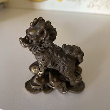 BRONZE STATUE Chinese Good Luck - 2” picture