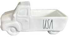 NEW Rae Dunn 4th Of July Decor Decorations Patriotic White Pickup Truck USA picture