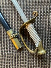U.S. NAVY OFFICERS DRESS SWORD AND SCABBARD TOLEDO picture