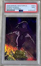 2008 Marvel Masterpieces Spider-Woman #MH8 Marvel Heroines PSA 9 picture