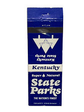 Kentucky State Park Resort Camping Advertising Matchbook Cover Matchbox picture