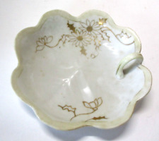 Small Hand Painted Gold Trim Nippon Trinket Bowl picture