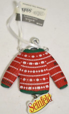 Hallmark Seinfeld Festivus For the Rest Red Christmas Sweater Tree Ornament picture