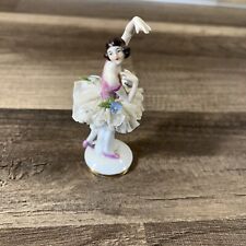 Antique German Porcelain Figurine Ballerina 3” picture