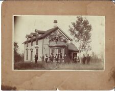 Victorian era house architecture celebration cabinet photograph early 1900s picture