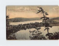 Postcard On the Maganetawan River near Burk's Falls Ontario Canada picture