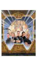 Stargate SG-1 Cast Lithograph #2 24X36 Signed by Richard Dean Anderson picture