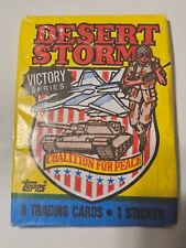 1991 Topps Desert Storm Victory Series Pack Sealed NEW picture