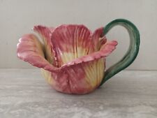 1995 Fitz and Floyd Pink Tulip 4 Oz.  Cream Pitcher, picture
