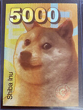 Cardsmiths Currency Series 1 card - Shiba Inu Dogecoin - COLD FOIL picture