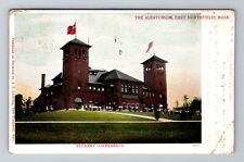 East Northfield MA-Massachusetts, Auditorium, Students, Vintage c1908 Postcard picture