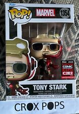 TONY STARK OFFICIAL EXPO 1354 Funko Pop Vinyl New in Mint Box + Protector picture