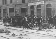 Scene Of The Assassination In Sarajevo Franz Ferdinand 1914 WWI OLD PHOTO picture