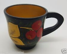 Russian 70's Vintage Russian Hand Painted Khokhloma a cup picture