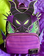 NEW Loungefly Maleficent Dragon Cosplay Mini Backpack picture