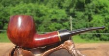 Georg Jensen Pipes Made In Denmark LARGE Pot Bent Tobacco Smoking Estate Pipe picture