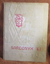 1961 Mount Carmel Academy High School Yearbook New Orleans Louisiana Sardonyx picture