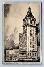 Cincinnati OH-Ohio, Architectural Union Central Life Inn Vintage c1942 Postcard picture