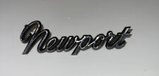 Vintage Newport Car Emblem vtg Chrysler  picture