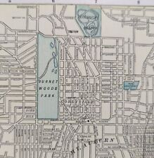 Vintage 1900 CINCINNATI OHIO Map 14