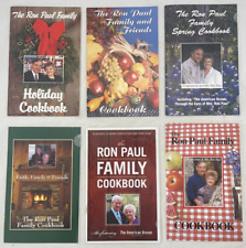 Lot of 6 The Ron Paul Family Cookbook Libertarian picture