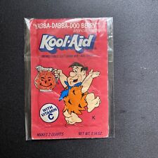 Extremely Rare Yabba Dabba Doo Berry Unopened Kool Aid Packet Vintage picture