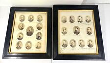 Rare Early 1882 New York Assembly Theodore Roosevelt Signed Photo 22 Signatures picture