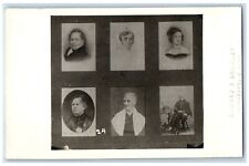 c1910's Famous People Portraits Bromley Minneapolis MN RPPC Photo Postcard picture