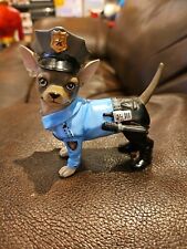 Westland Giftware AYE CHIHUAHUA POLICE OFFICER PUP FIGURINE picture