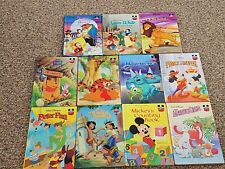Lot of 11 Classic Disney’s Wonderful World Of Reading hardcover books picture