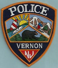 VERNON NEW JERSEY POLICE SHOULDER PATCH picture