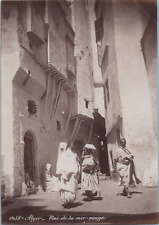 Algeria, Algiers, Rue de la Mer Rouge, Vintage Print, ca.1880 Vintage Print Shooting picture