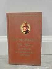 VINTAGE ANTIQUE Old Mr Boston Deluxe Official Bartender's Guide Revised 1957 picture