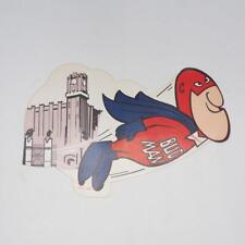 BUD MAN Budweiser Flying Sticker Decal Cape 1970's picture