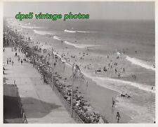 1970s Jacksonville, FL Beaches  8x10 Vintage B&W Media print picture
